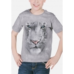 White Tiger Face Kindershirt