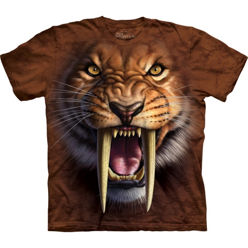 Sabertooth Tiger Tijger Kindershirt