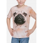 Pug Face Honden Kindershirt