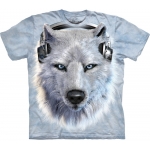 White Wolf Dj Wolf Kindershirt