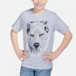 White Wolf Dj Wolf Kindershirt
