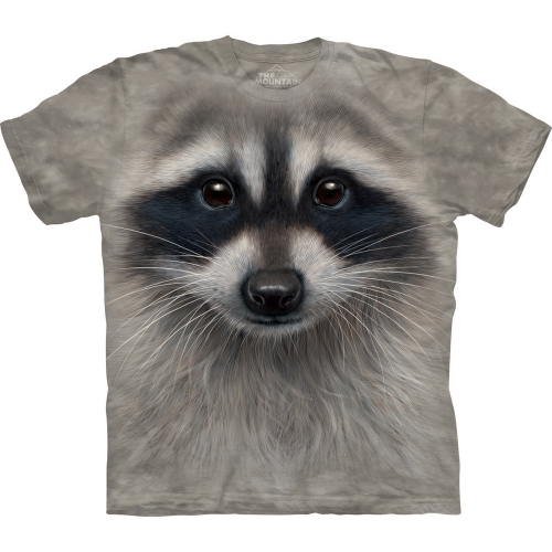 Raccoon Face Dieren Kindershirt