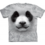 Big Face Panda Dieren Kindershirt