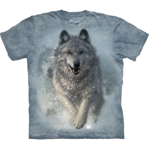 Snow Plow Wolf Kindershirt