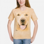 Big Face Golden Honden Shirt