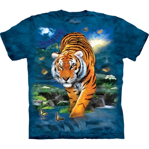 3D Tiger Dieren Kindershirt