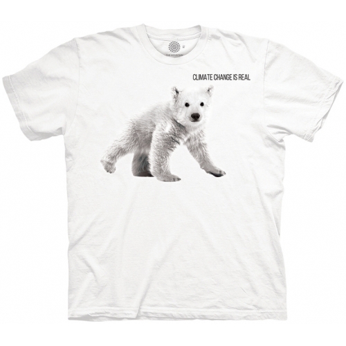 Polar Bear Cub Climate Change Kindershirt