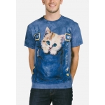 Kitty Overalls Katten Shirt