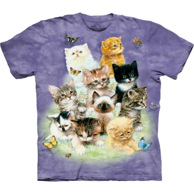 10 Kittens Katten Shirt
