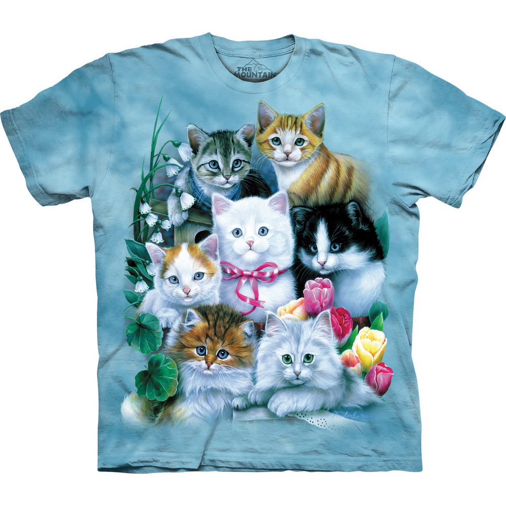 Ontdek vogel buis Kittens Katten Shirt