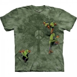 Peace Tree Frog Kikkershirt