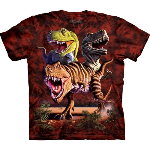 Rex Collage Dinosaurusshirt