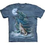 Dragon Wolf Moon Shirt