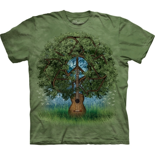 Guitar Tree Peace Shirt
