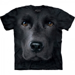 Black Lab Face Honden Shirt