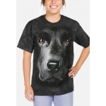 Black Lab Face Honden Shirt