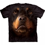 Rottweiler Face Honden Shirt