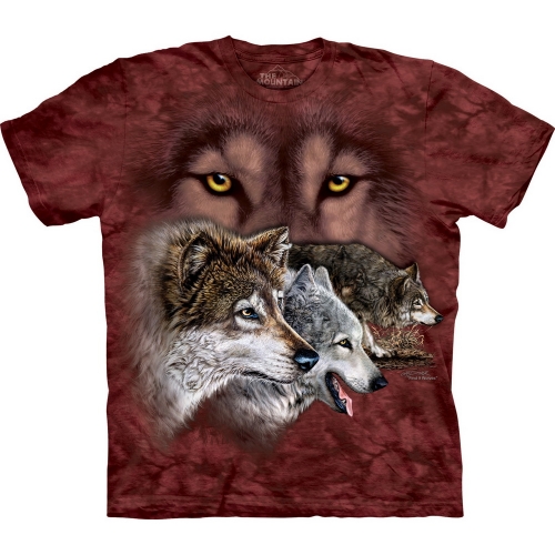 Find 9 Wolves Dieren Shirt