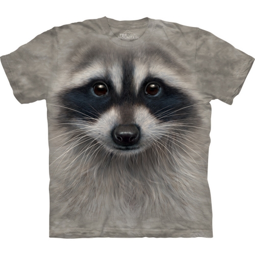 Raccoon Face Dieren Shirt