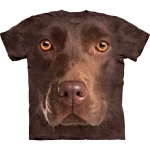 Chocolate Lab Face Honden Shirt