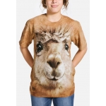 Big Face Alpaca Dieren Shirt