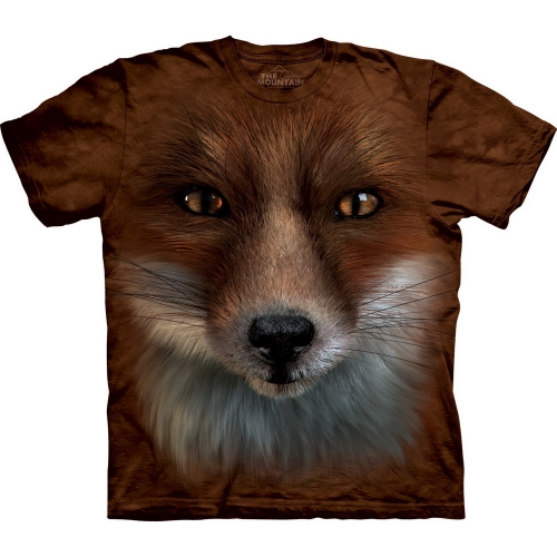 Big Face Fox Dieren Shirt