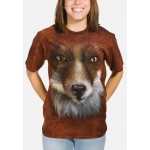 Big Face Fox Dieren Shirt