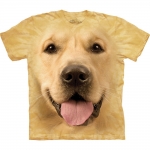 Big Face Golden Honden Shirt