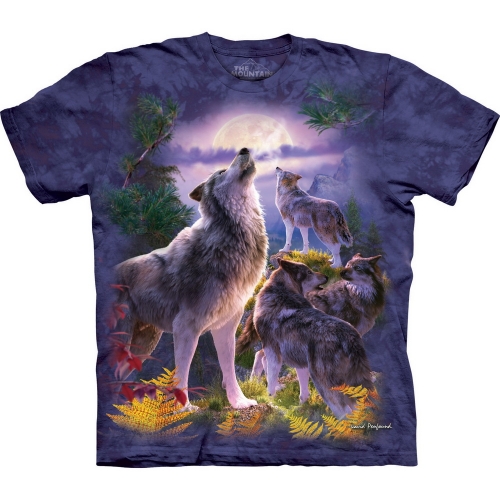 Wolfpack Moon Wolven Shirt
