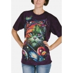 Cosmic Cat Katten Shirt