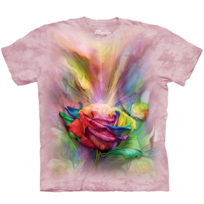 Healing Rose Bloemen Shirt