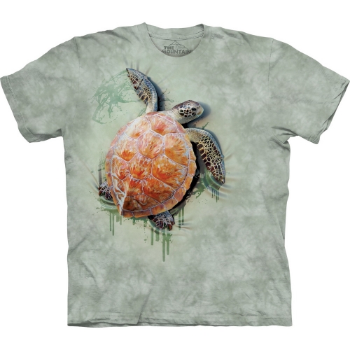 Sea Turtle Climb Schildpadshirt
