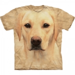 Yellow Lab Portrait Honden Shirt