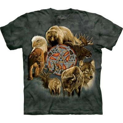 Animal Spirit Circle Dieren Shirt